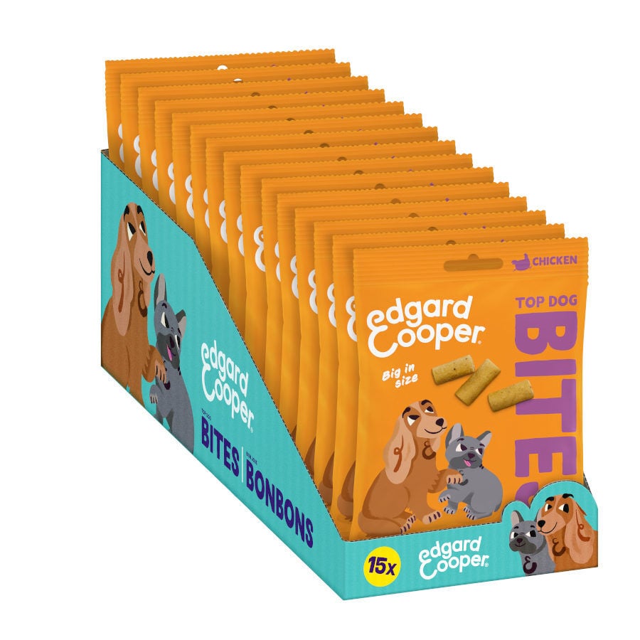 Edgard & Cooper Snacks Grandes de Frango para cães , , large image number null